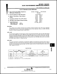 Click here to download SN74S301J Datasheet