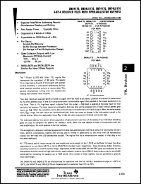 Click here to download SN74LS170N3 Datasheet