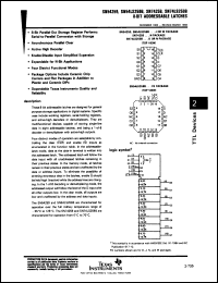 Click here to download SNC54LS259J Datasheet