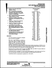 Click here to download SN74ALVC16501DGG Datasheet