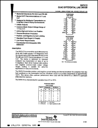 Click here to download SN75172N3 Datasheet