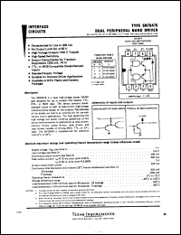 Click here to download SN75475JGP4 Datasheet