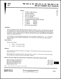 Click here to download TMS3412JC Datasheet