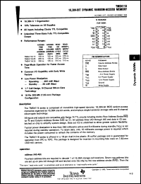 Click here to download TMS4116-20JL Datasheet