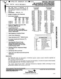 Click here to download TMS44165-80DGE Datasheet