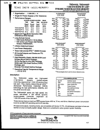 Click here to download TMS44400-60DJR Datasheet