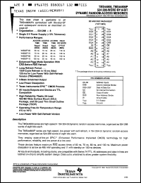 Click here to download TMS44800S60DZ Datasheet