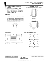 Click here to download SN74ALS1004A Datasheet