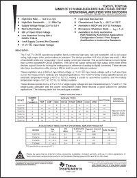 Click here to download TLV2772MDG4 Datasheet