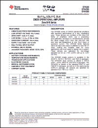 Click here to download OPA4330AIRGYR Datasheet