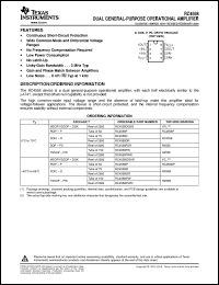 Click here to download RC4558IDG4 Datasheet