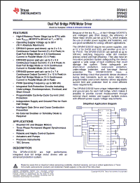 Click here to download DRV8422DDVR Datasheet