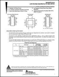 Click here to download SN74CBTLV3125DRG4 Datasheet