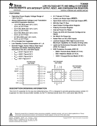 Click here to download TCA6408PWRG4 Datasheet