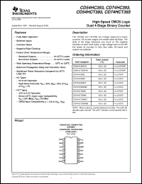 Click here to download CD74HC393MTG4 Datasheet