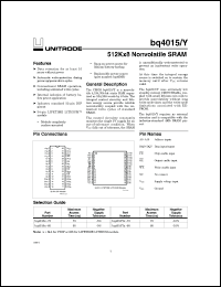 Click here to download BQ4015_07 Datasheet