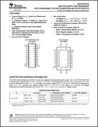 Click here to download 74AVC8T245DGVRG4 Datasheet