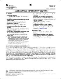 Click here to download TPS5420MDREP Datasheet