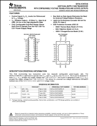 Click here to download 74LVCH8T245PWRG4 Datasheet