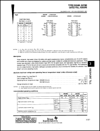 Click here to download SN5480J Datasheet