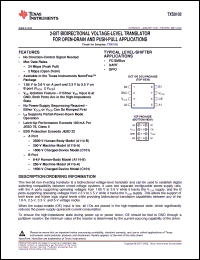 Click here to download TXS0102DCTTG4 Datasheet