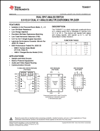 Click here to download TS3A5017DRG4 Datasheet