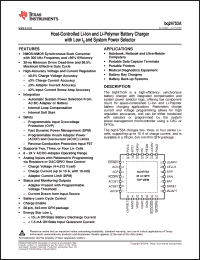 Click here to download bq24753ARHDR Datasheet