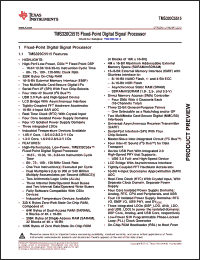 Click here to download TMS320C5515AZCH10 Datasheet