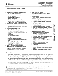 Click here to download TMX320F28035PAGT Datasheet