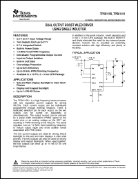 Click here to download TPS61151DRCT Datasheet