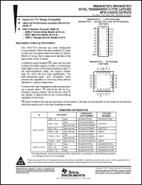 Click here to download SN74AHCT573DWRG4 Datasheet