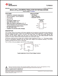 Click here to download TLV70033-Q1 Datasheet