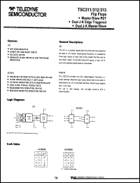 Click here to download TSC313AL Datasheet