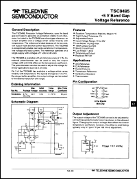 Click here to download TSC9495CJ Datasheet