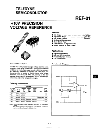 Click here to download REF01AJ/883 Datasheet