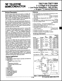 Click here to download TSC7136CPL Datasheet