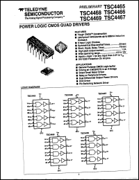 Click here to download TSC4467MJD Datasheet