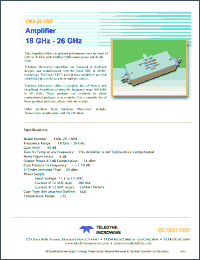 Click here to download CMA-26-1808 Datasheet