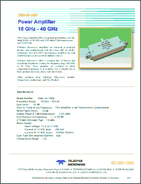 Click here to download CMA-40-1808 Datasheet