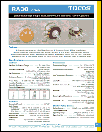 Click here to download RAT30YGLME20SB101K Datasheet