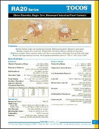 Click here to download RA20XG15FB203X2201K Datasheet