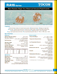 Click here to download RA16YL15SB101J Datasheet