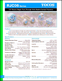 Click here to download RJC06XB101M Datasheet