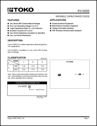 Click here to download KV1835ETR Datasheet