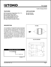 Click here to download TK15328MTL Datasheet
