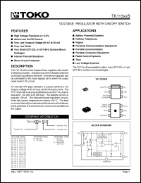 Click here to download TK11326BMCL Datasheet