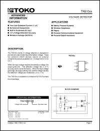 Click here to download TK61025STL Datasheet