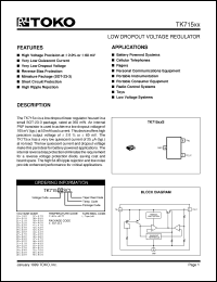 Click here to download TK71538SCL Datasheet