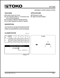 Click here to download KV1400 Datasheet