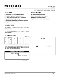 Click here to download KV1835K Datasheet